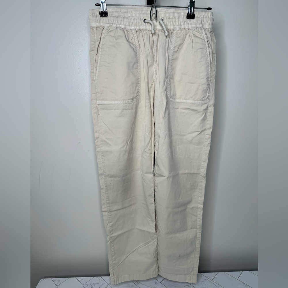 Crewcuts J.Crew Boys Khaki Dock Pants - Elastic Waist, Size 14
